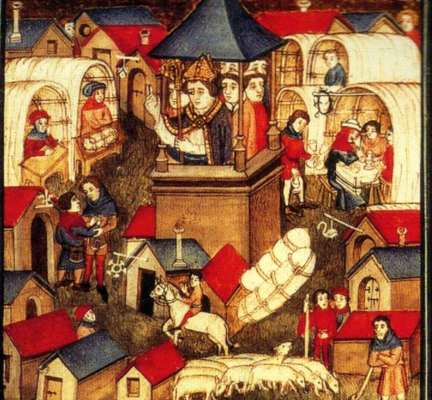 medieval market