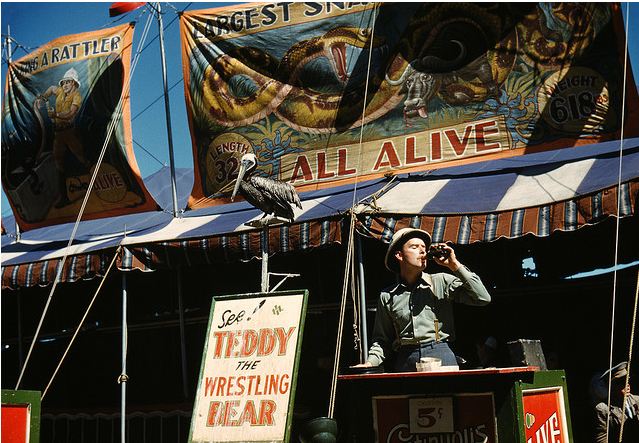 carnival worker carnival worker